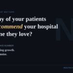 Why NPS Is the Only Marketing Metric Your Hospital Should Obsess Over